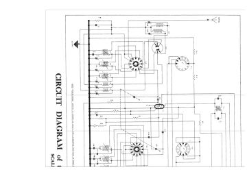 Pye ;Ireland PJ501 schematic circuit diagram